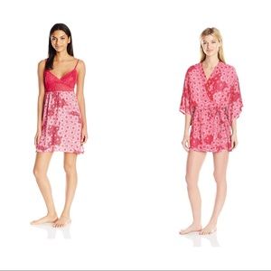 New with tags Josie by Natori Chemise + Robe set